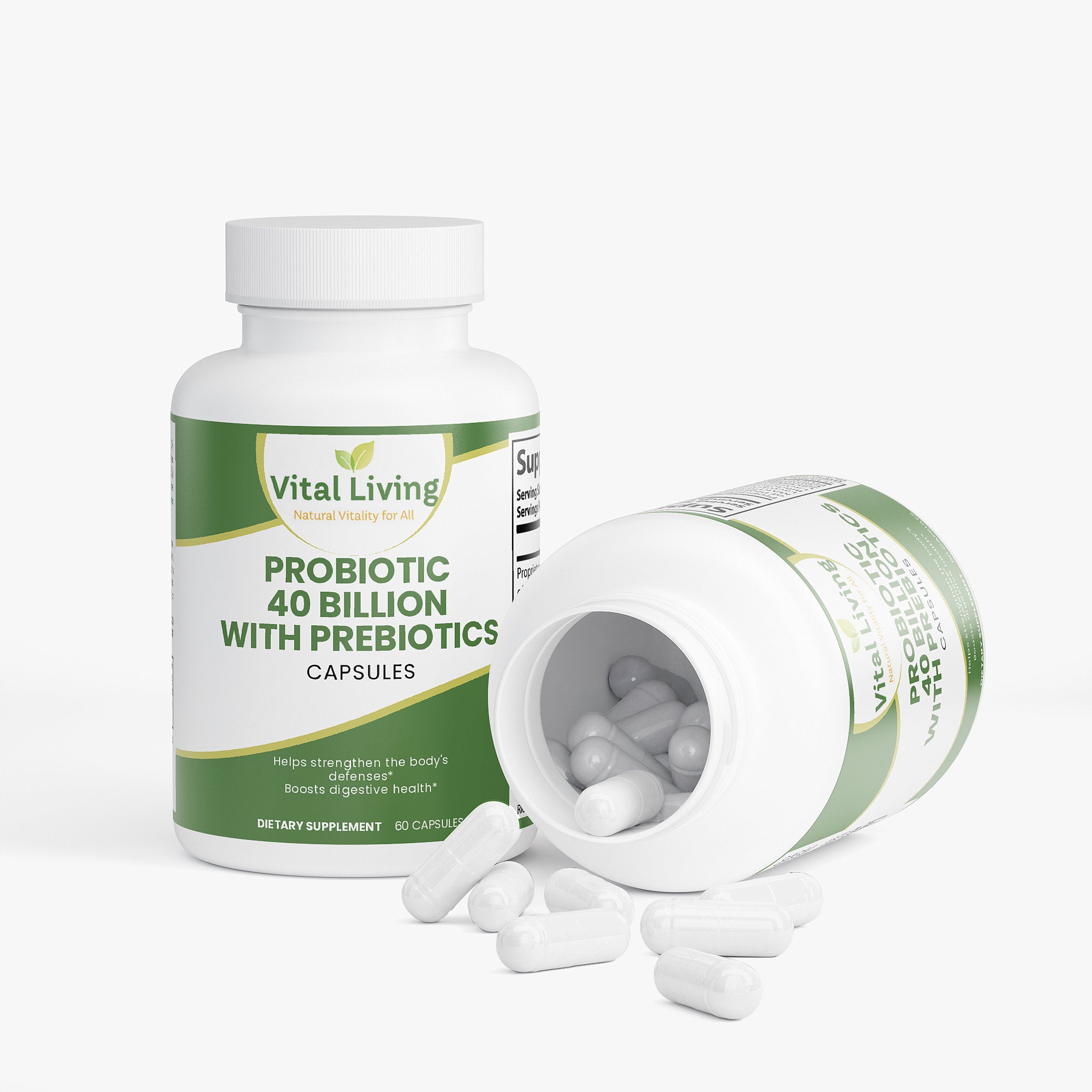 Probiotic 40 Billion with Prebiotics