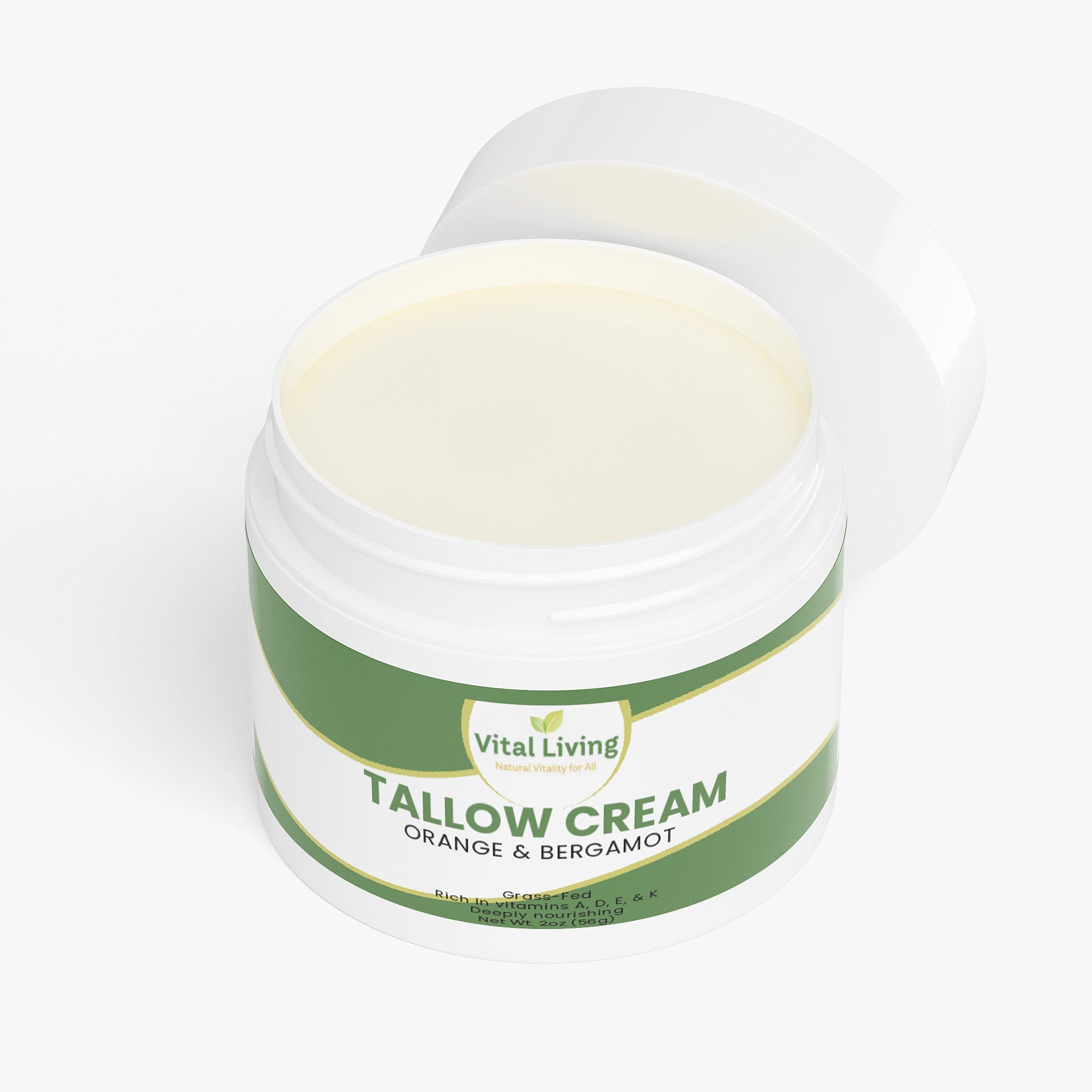 Tallow Cream Orange & Bergamot