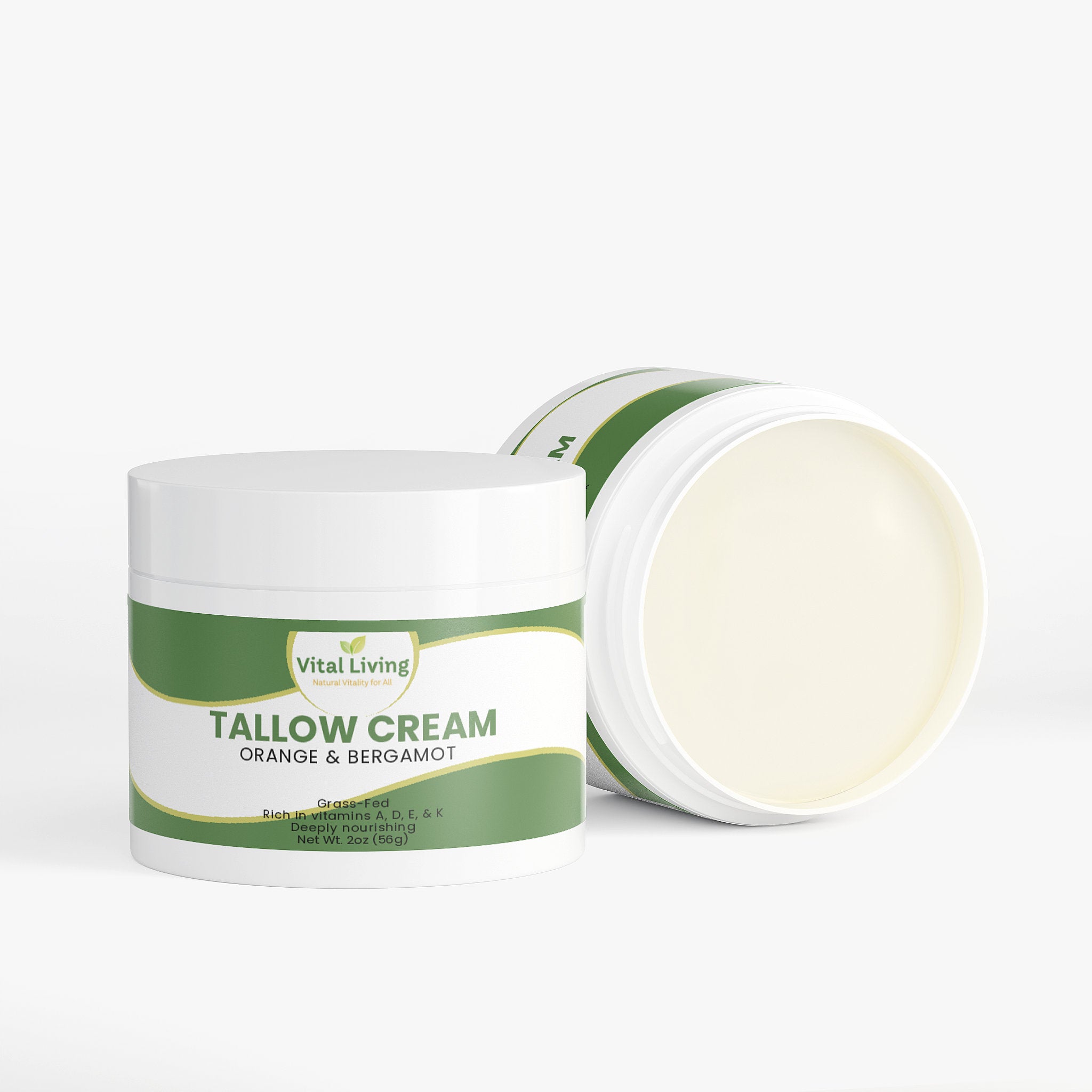 Tallow Cream Orange & Bergamot