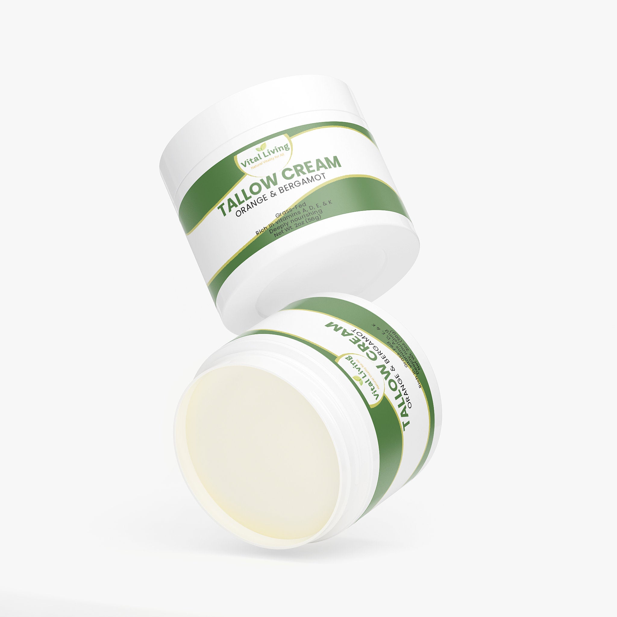 Tallow Cream Orange & Bergamot