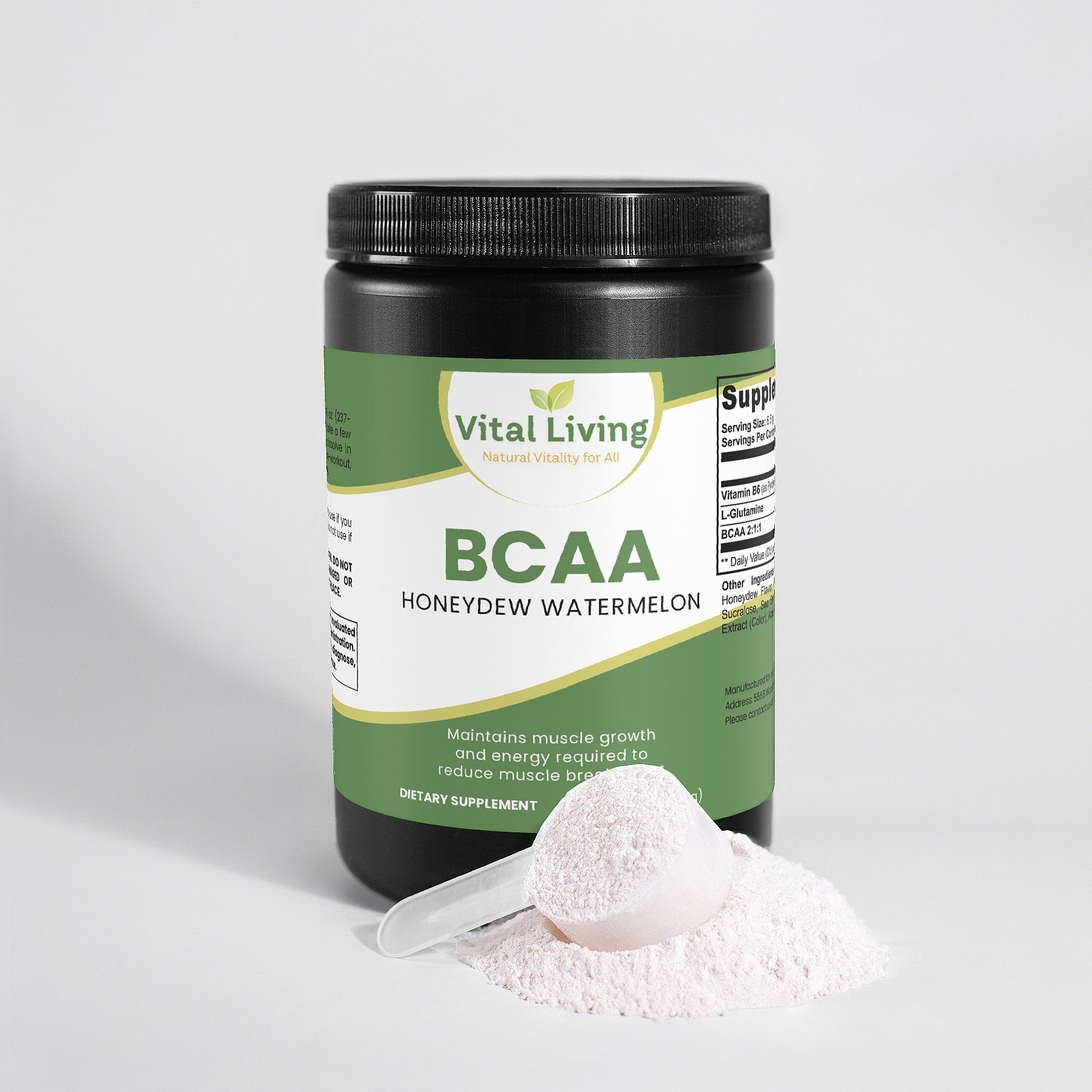 BCAA Post Workout Powder (Honeydew/Watermelon)