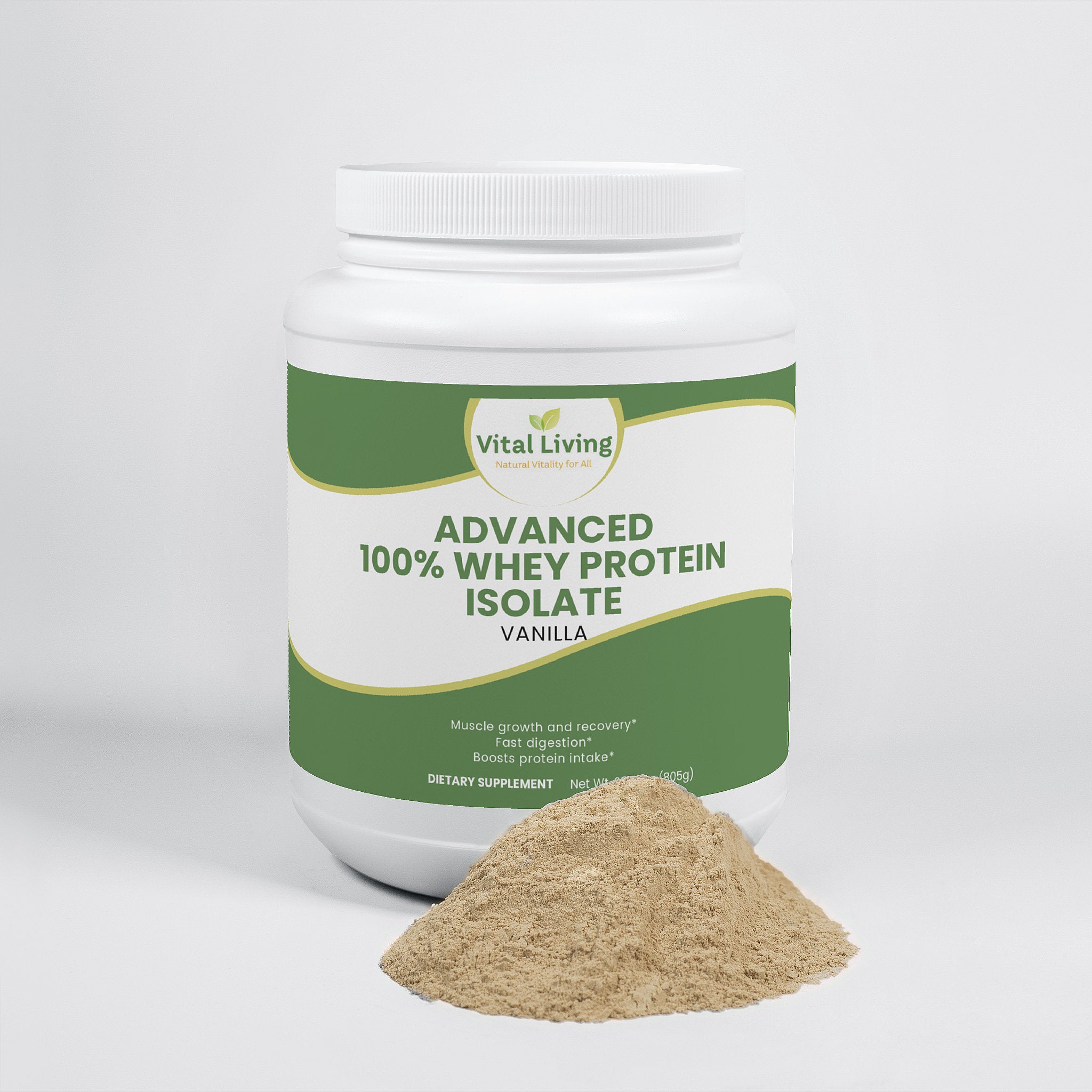 Advanced 100% Whey Protein Isolate (Vanilla)