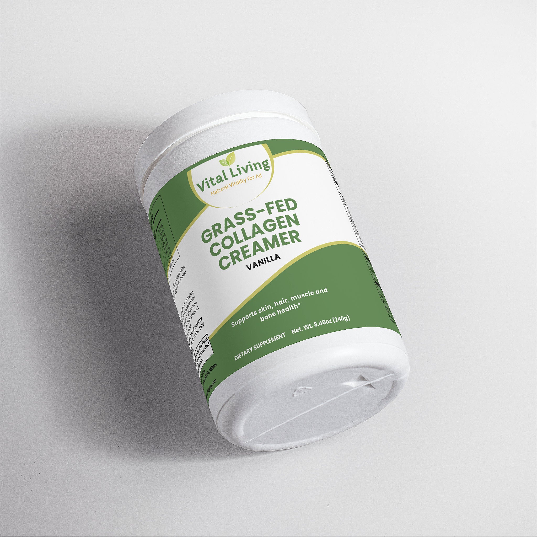 Grass-Fed Collagen Creamer (Vanilla)