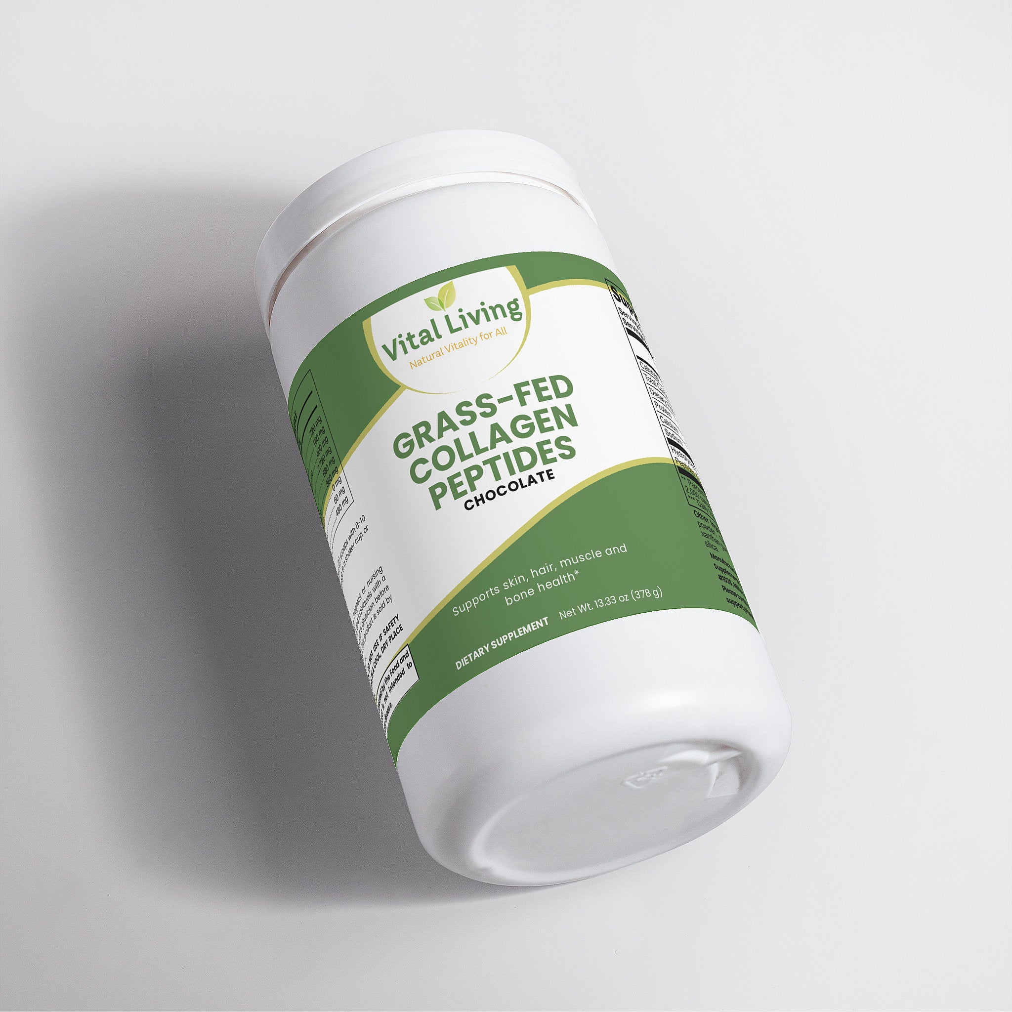 Grass-Fed Collagen Peptides Powder (Chocolate)